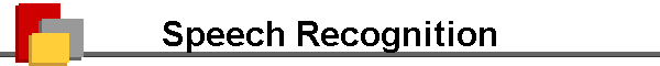 Speech Recognition